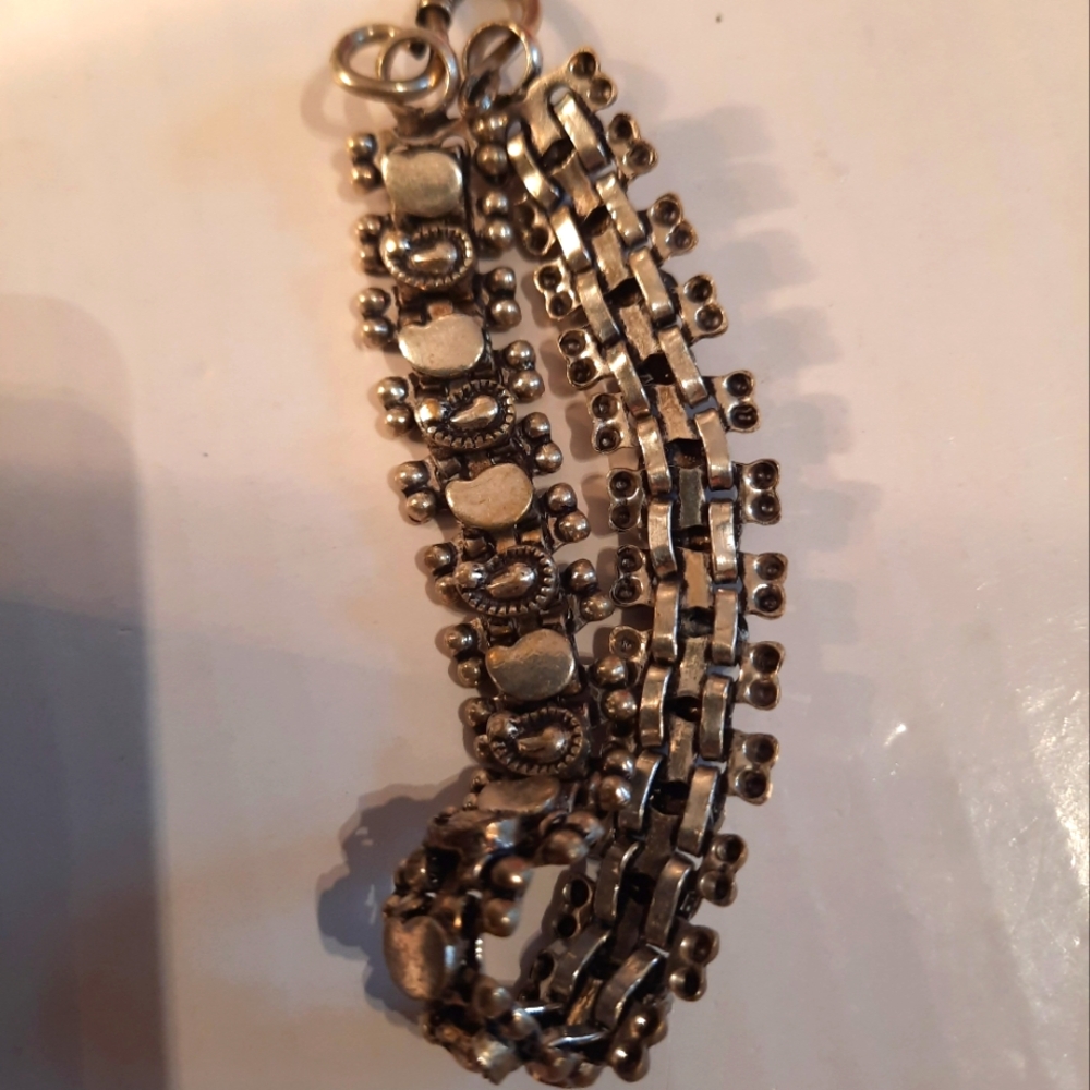 Silver Plated Bracelet.